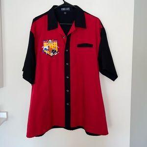 2002 Vintage Colorblock Celebrity Baseball Bowling Shirt 
Size XL